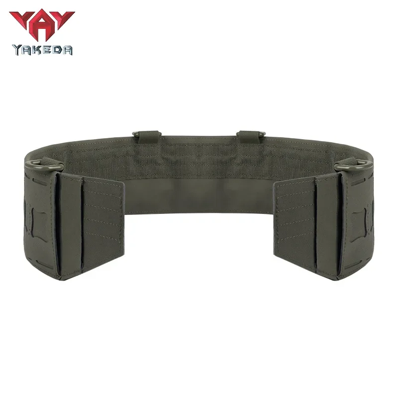 YAKEDA 3 en 1 conjunto de cinturón táctico de liberación rápida PALS corte láser Molle Duty seguridad tráfico pistola de aire cinturón - imagen 5