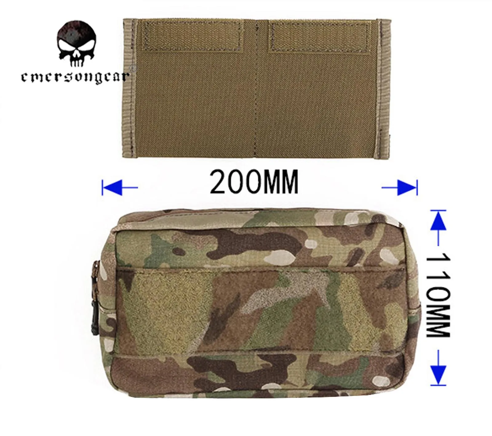 Emersongear-bolsa de acción táctica, bolsa MOLLE EDC, accesorio, bolsa de utilidad, bolsas de herramientas multifunción de nailon EM9060 - imagen 5
