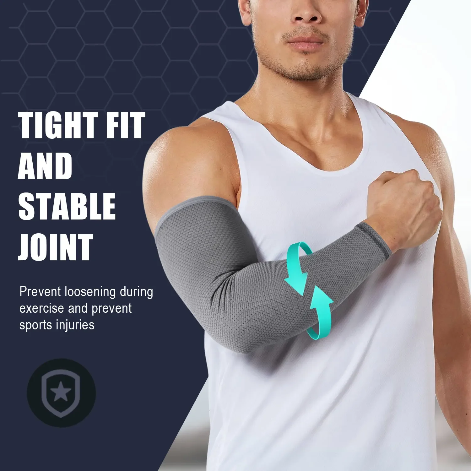 Mangas de brazo de ciclismo cubierta protección solar hielo fresco transpirable cubierta de brazo elástico pesca al aire libre montar bicicleta accesorios deportivos - imagen 2