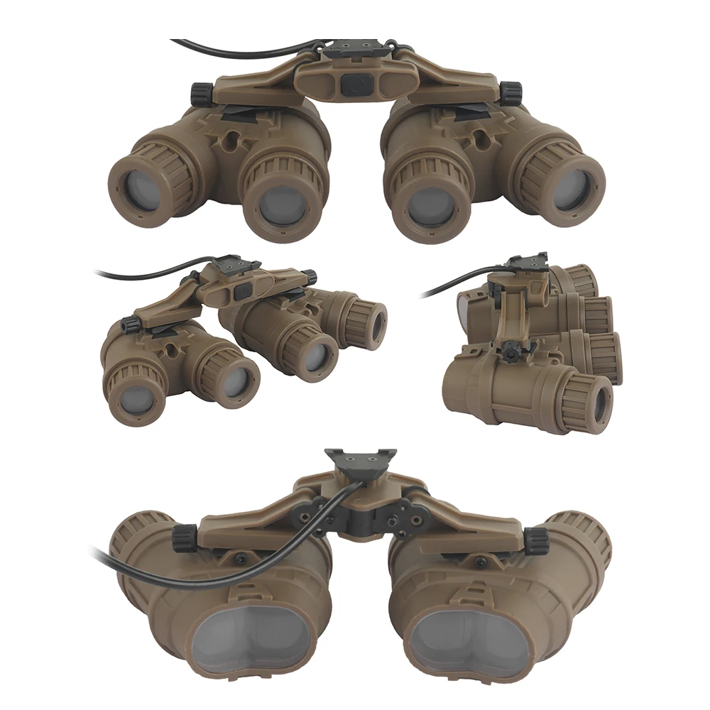 Nuevo casco táctico de juego CS para exteriores, GPNVG-18 de giro lateral, gafas de visión nocturna, modelo simulado NVG sin función - imagen 5