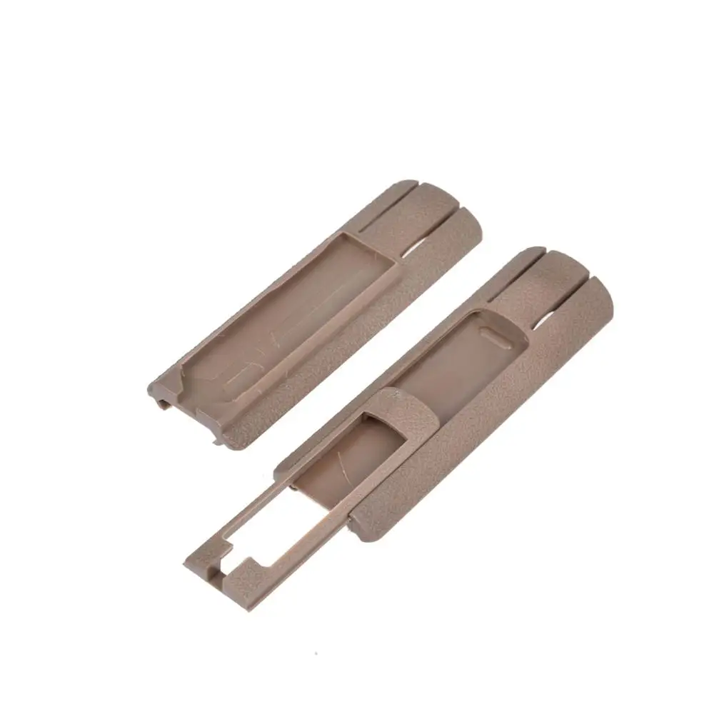 Cubierta de riel de goma táctica, almohadillas de riel de interruptor remoto, Panel de interruptor de presión de linterna, se adapta a riel Picatinny de 20mm para Caza - imagen 5
