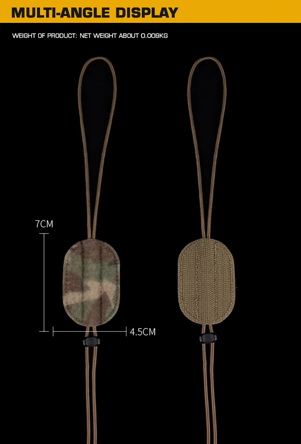 Accesorio compacto para casco