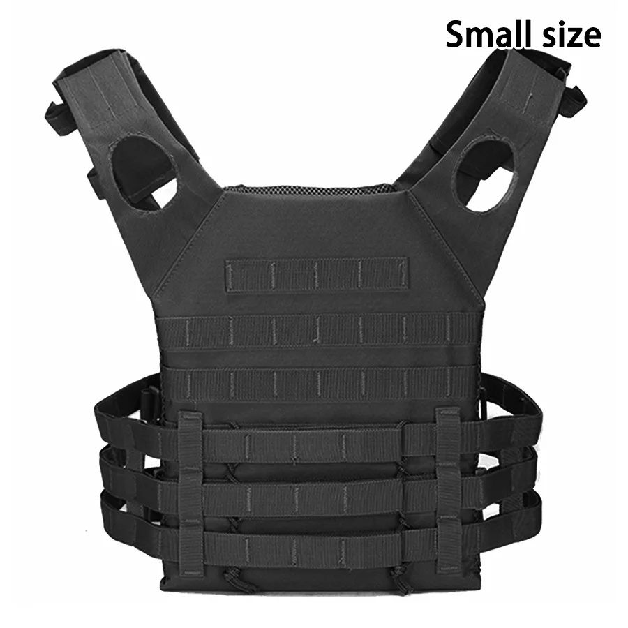 Chaleco de adiestramiento al aire libre MOLLE (incluido el emblema de la bandera de EE. UU.) con expansión conveniente, chaleco JPC ligero y multifuncional - imagen 5