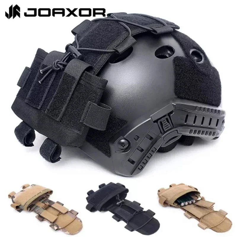 JOAXOR-Bolsa de batería de casco táctico, bolsa de contrapeso, paquete de batería de casco MK1, bolsa de peso de equilibrio - imagen 2