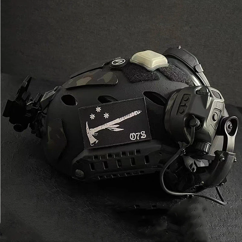 Parche bordado One7, insignia táctica para ropa, bolso, sombrero, pegatina, decoración - imagen 3