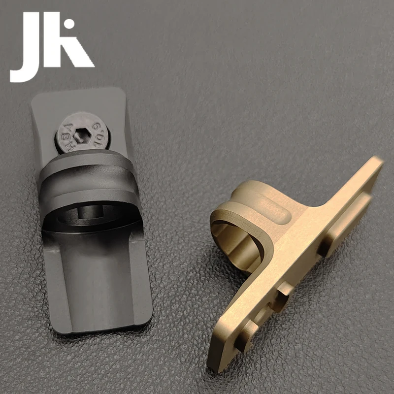 Hebilla giratoria táctica para exteriores, Base de montaje QD, anillo MLOK, correa de cuerda para arma portátil, Base de fijación, accesorios de caza - imagen 2