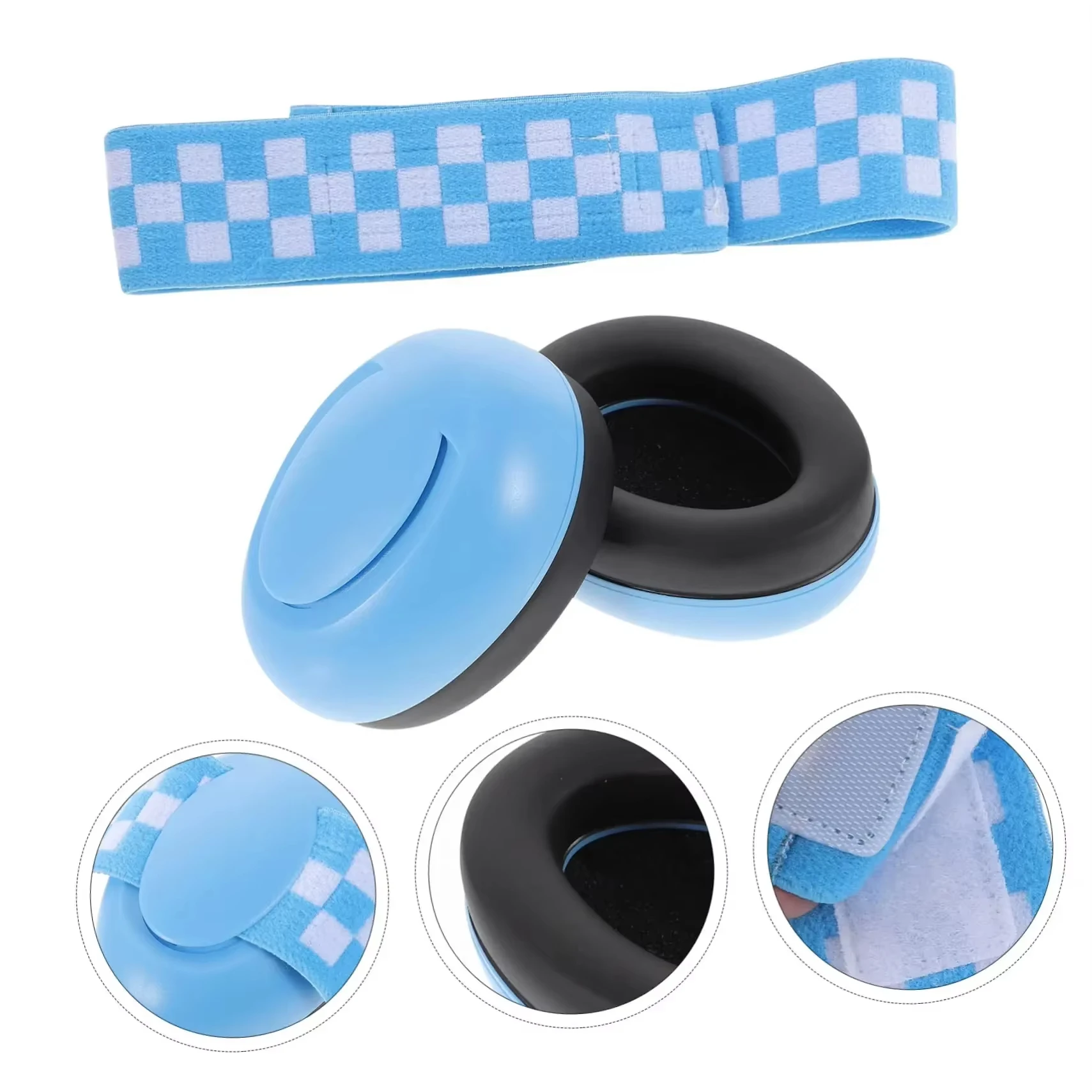 Orejeras protección auditiva para bebés con diadema ajustable - imagen 3