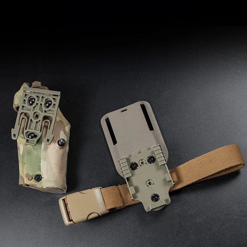 Funda táctica universal de pistola con liberación rápida y linterna - imagen 3