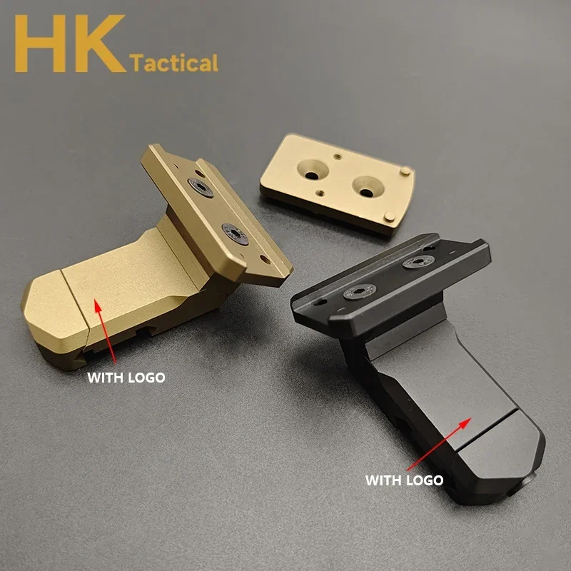 Soporte óptico compensado ARI táctico 45 °   Degrado de compensación para RM Red Dot Sight Base ajuste caza 20mm Rail Airsoft Accesorios - imagen 3