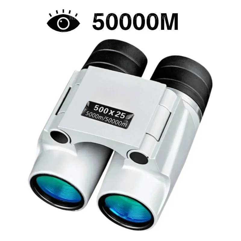 Telescopio de bajo nivel de luz HD de alta potencia de 50000M, binoculares potentes, Mini Monocular portátil profesional de largo alcance - imagen 2