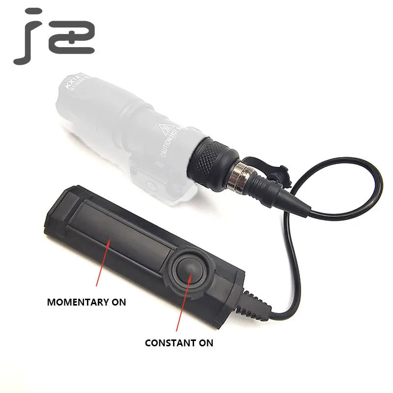 Linterna táctica M300 M600 V2, interruptor de presión remota, Control de función Dual, enchufe SF, interruptor de luz de explorador de caza Airsoft - imagen 3