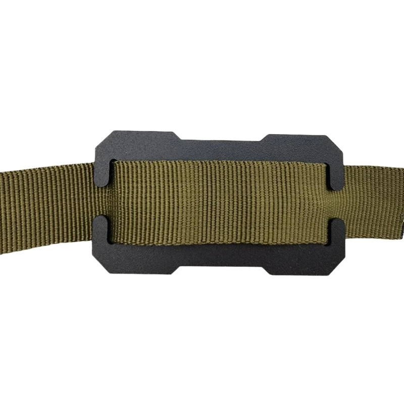 Piezas de mochila táctica para equipo al aire libre, barra de identificación luminosa, insignia Molle, brazalete, tira de marcador luminiscente naranja-azul - imagen 4