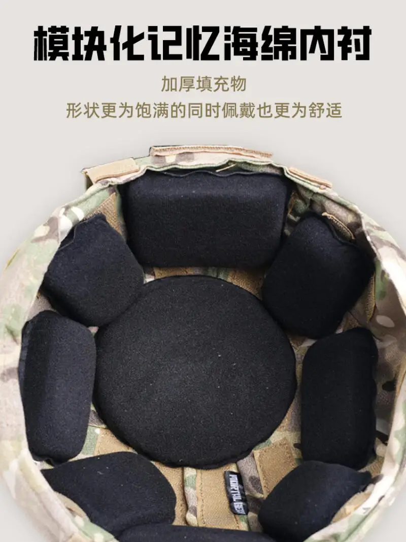 Casco STSH-81 de las fuerzas especiales rusas para juegos de rol de caza táctica EVI al aire libre - imagen 3