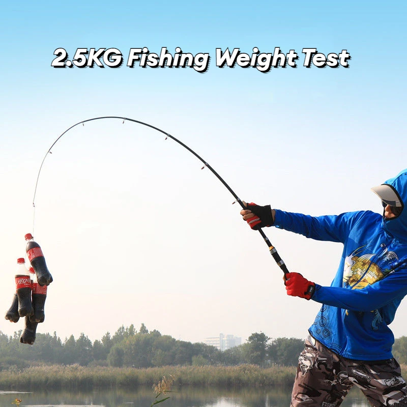 Mini poste de lanzamiento de caña de mar, caña de pescar súper dura de largo alcance - imagen 5