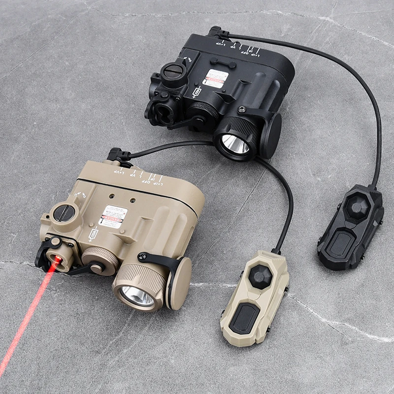 Linterna láser infrarrojo rojo WADSN DBAL D2 táctica, luz LED blanca e infrarroja DBAL-D2, con interruptor de control, accesorios para airsoft - imagen 5