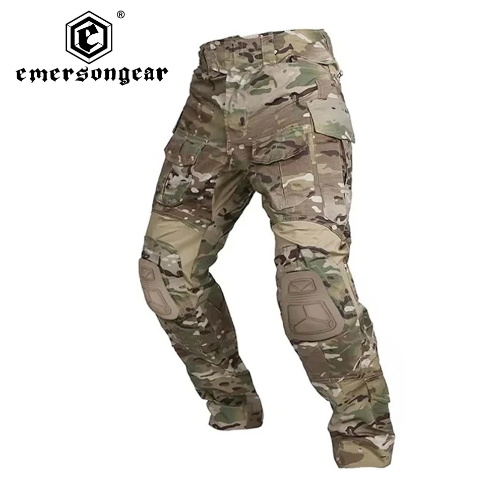 EMERSONGEAR G3 uniforme de combate Airsoft camisa pantalones con rodilleras táctica GEN3 BDU caza Multi-camo ropa de camuflaje EM9351 - imagen 4