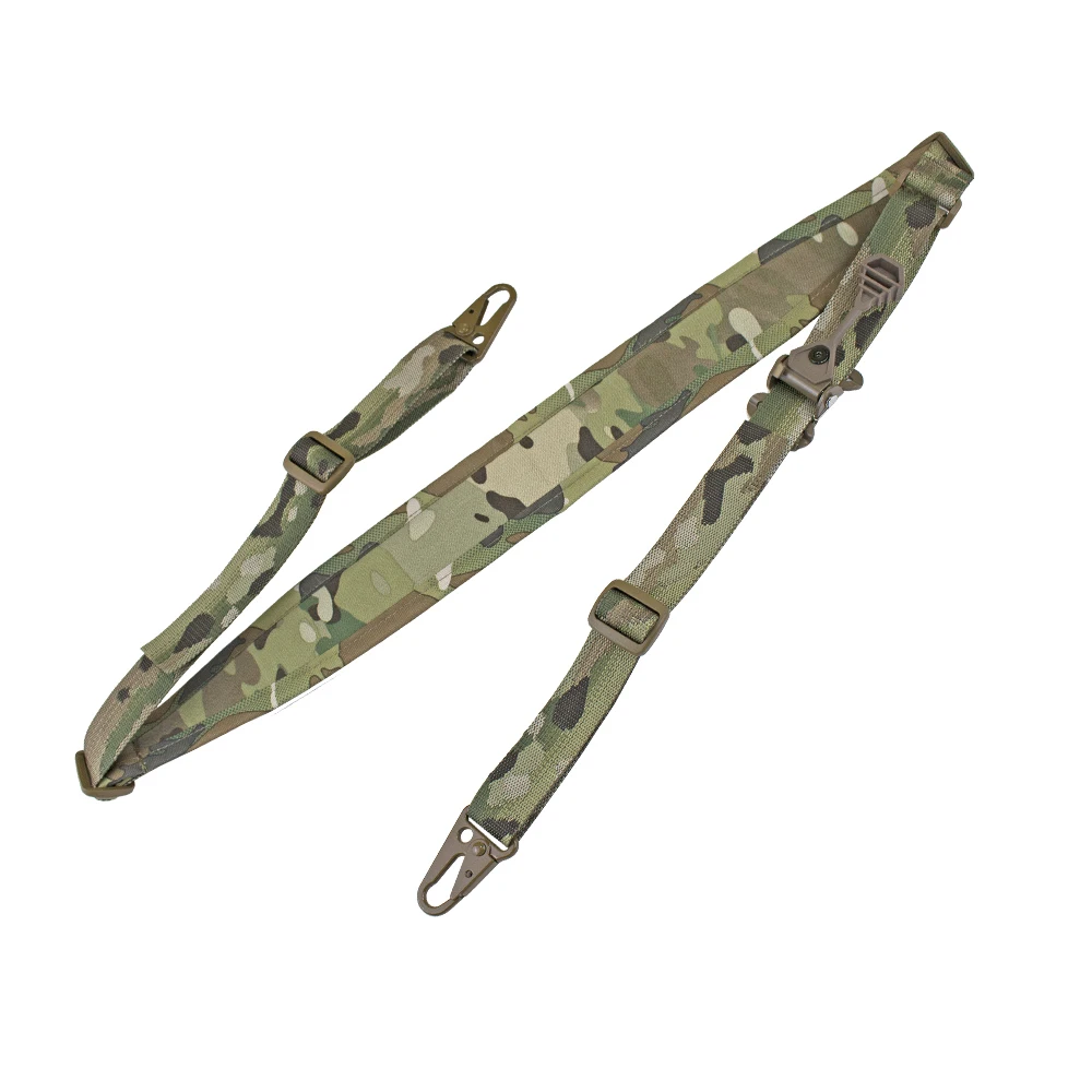 Ferro táctico Modular Rifle Gun Sling MOLLE rotación D anillo hebilla correa ajuste rápido leva hebilla accesorios de caza - imagen 2