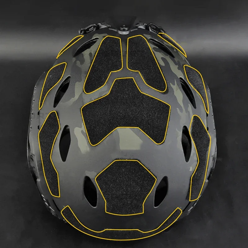 Pegatina mágica para casco táctico, parches rápidos para casco, cierre de gancho y bucle, accesorios adhesivos mágicos para todos los cascos rápidos - imagen 2