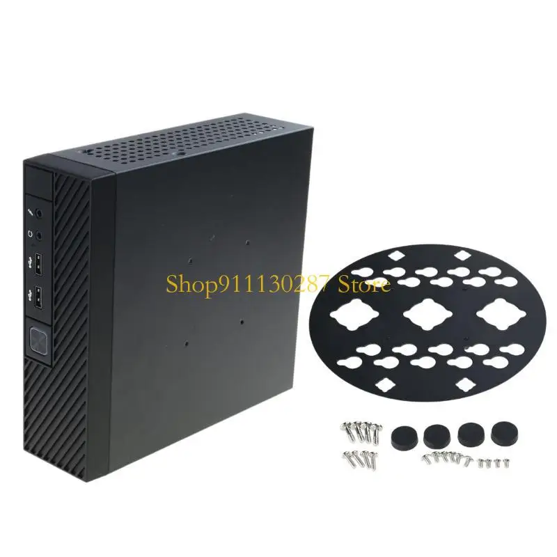 J1HC M06 Mini Caja escritorio Mini-ITX Chasis Versátil Control industrial eficiente - imagen 3