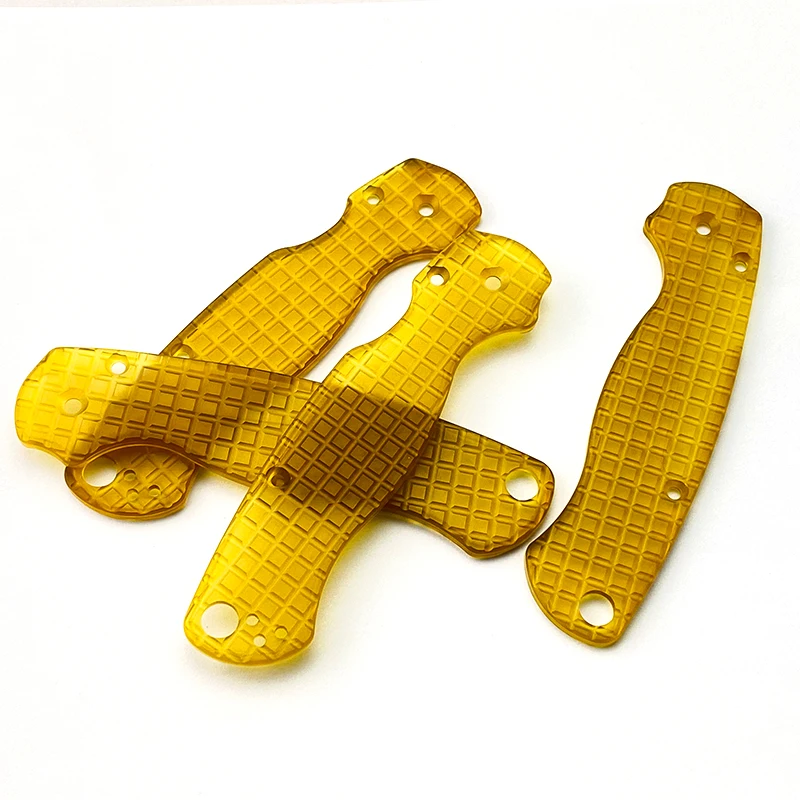 1 par de parches de básculas de mango de cuchillo plegable Ultem PEI hechos a medida Para cuchillos originales Para C81, Material de parche, accesorios DIY - imagen 3