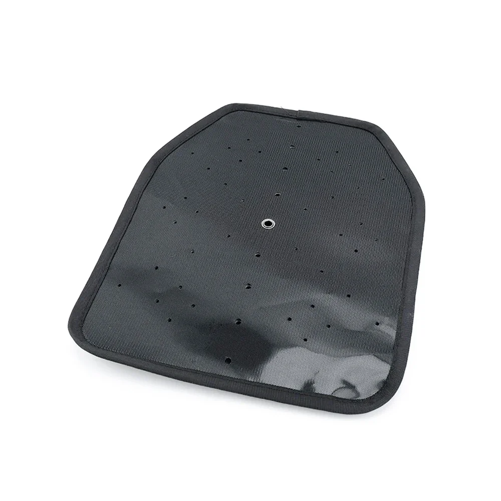 Chaleco táctico con placas faciales, almohadilla transportadora, deflector ligero, a prueba de golpes, transpirable y disipación de calor, 2 uds. - imagen 4