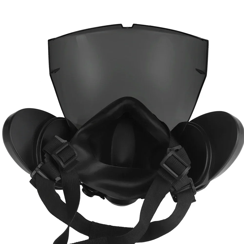 Máscara táctica de cara completa con gafas antivaho desmontables, accesorios de Paintball, equipo protector de tiro CS para Airsoft al aire libre - imagen 5