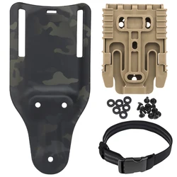 Cinturón táctico MOLLE con plataforma QLS para pistolera