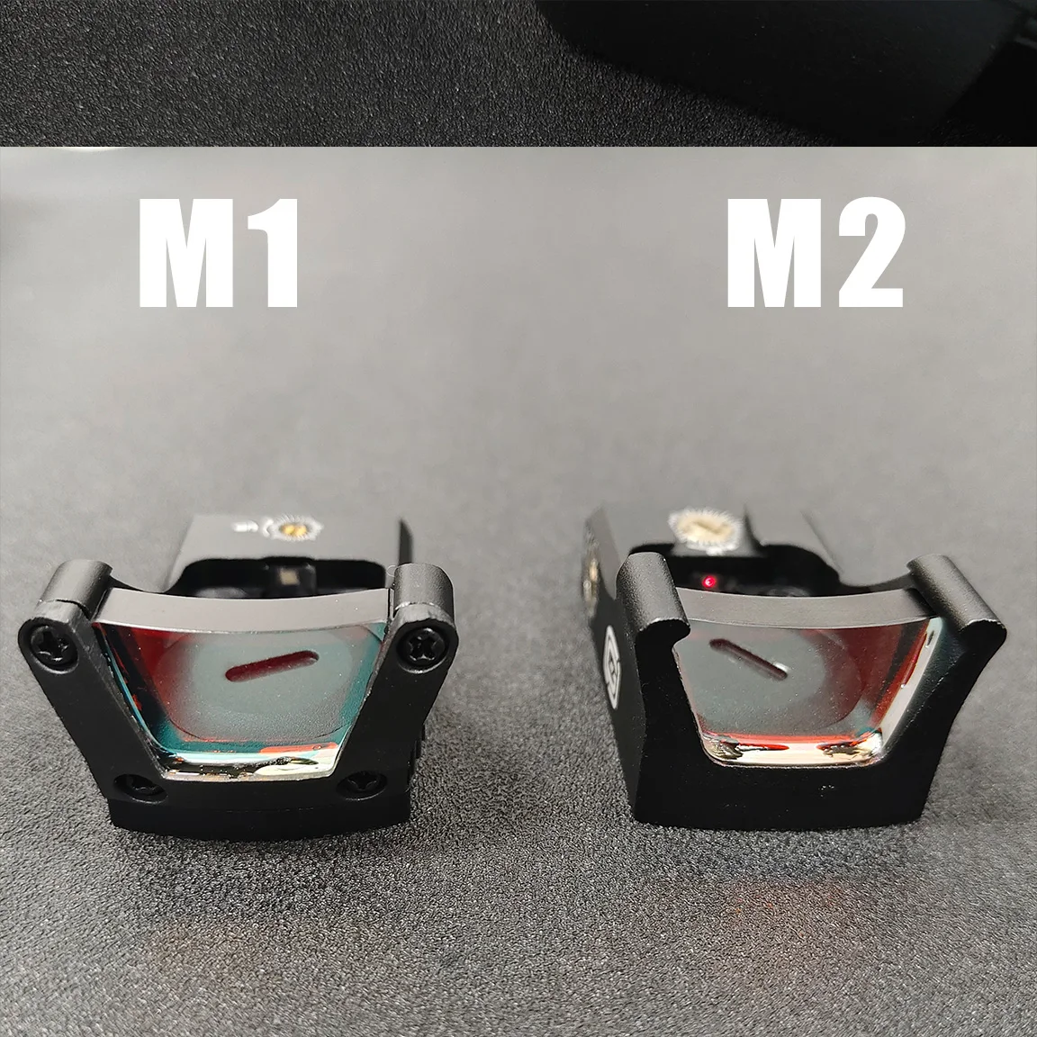 GRACE M1 M2 punto rojo/verde mira táctica Airsoft caza alcance óptico ajustable reflejo pistola vista 3MOA punto rojo verde mira - imagen 3