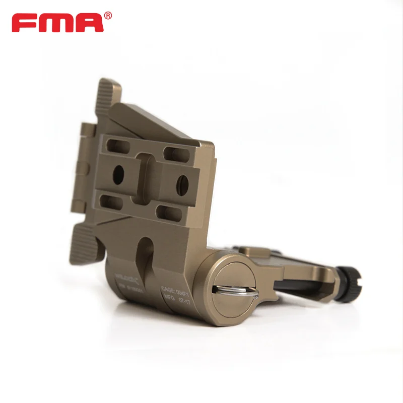 FMA-soportes tácticos Airsoft abatibles de aluminio, soporte de lupa táctico G33, soporte de rotación, Base de liberación rápida - imagen 5