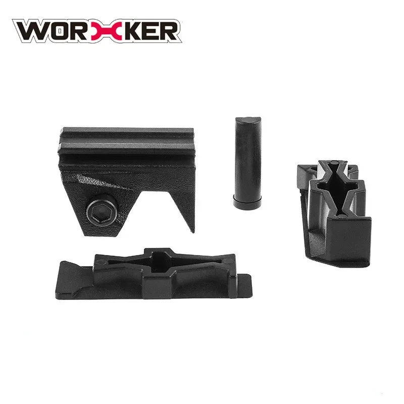 Conjunto de Base Picatinny para Nerf Stryfe STF, accesorios de juguete de parche modificado, adaptador de riel izquierdo, superior y lateral derecho - imagen 5