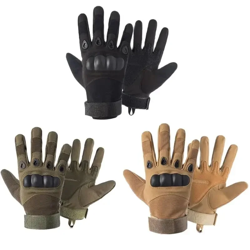 Guantes tácticos antigolpes para motocicleta, caza y deporte - imagen 2