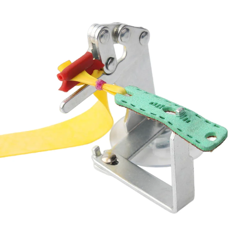 Herramientas de banda de goma atadas ajustables para tirachinas, bandas planas, Catapulta de caza, Mini accesorios de Asistente de goma portátiles, bricolaje, nuevo - imagen 5
