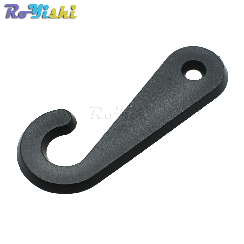 Colgador plástico del gancho del calcetín de 46.8*18.8m m para el embalaje de la calza del calcetín y que muestra el negro - imagen 4