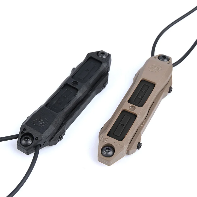WADSN-interruptor remoto de presión táctica, doble función, botón trasero, enchufe de grúa para PEQ15 DBAL-A2 láser AR15 Airsoft M600  linterna - imagen 4