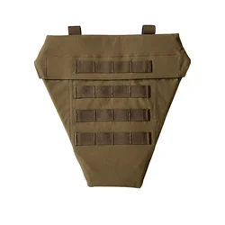 Protector ingle táctico MOLLE ajustable para protección abdominal