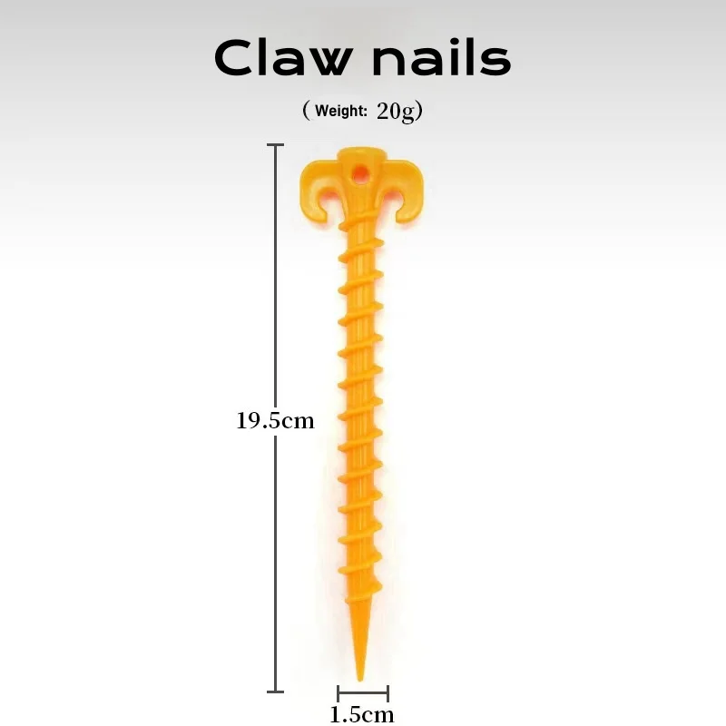 Caracoles de tierra para tienda de campaña al aire libre - imagen 5