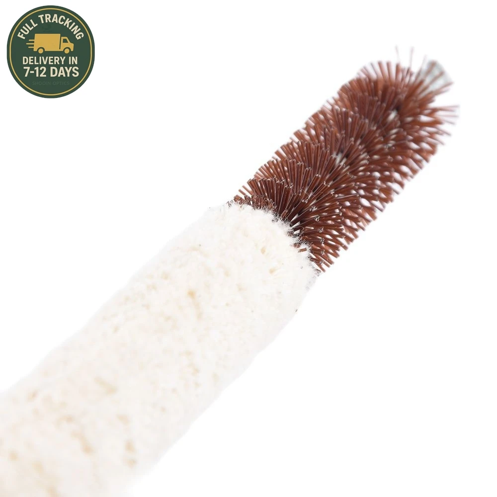 Kit de limpieza de escopeta de calibre 12, varilla de algodón Extra larga con cabezal de cepillo de limpieza profunda de nailon para mantenimiento de barriles - imagen 3