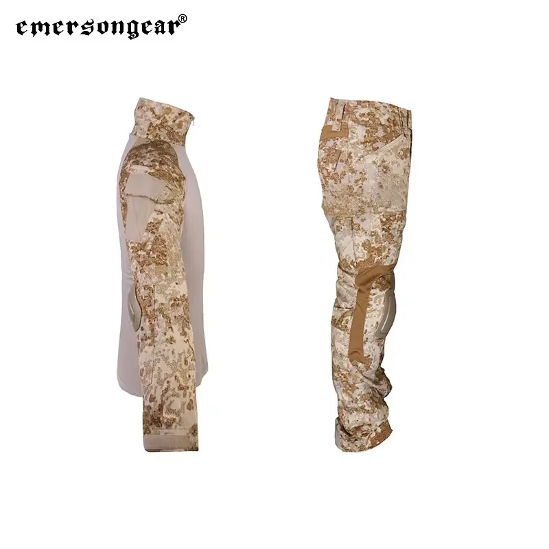 Emersongear Gen2 camisas de combate pantalones traje de entrenamiento táctico uniforme conjunto ropa Airsoft caza senderismo deportes al aire libre SS