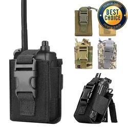 1000D portátil táctico Molle Radio Walkie Talkie bolsa soporte bolsillo interfono funda bolsa de transporte Walkie-Talkie estuche protector
