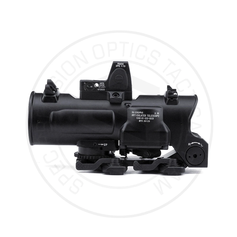 Mira telescópica táctica airsoft DR, óptica variable - imagen 5