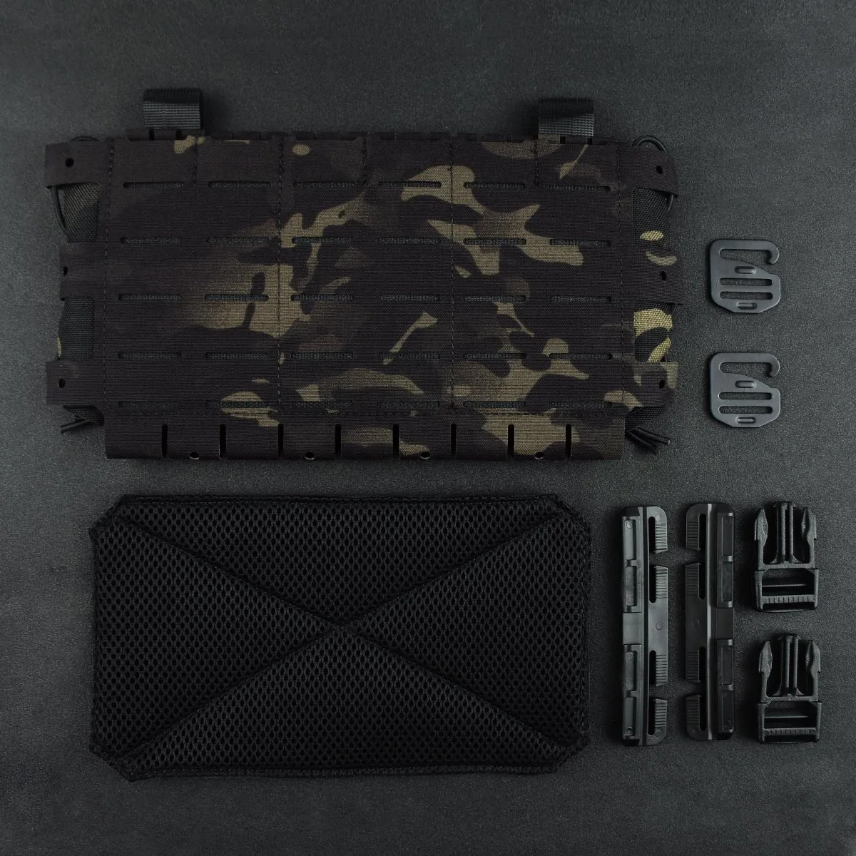 Bolsa táctica Molle Triple revista ARC V3, bolsas multiusos para Mag, hebillas de liberación rápida, portador de placa, bolsa con Clip Airsoft M4 AR15 - imagen 3