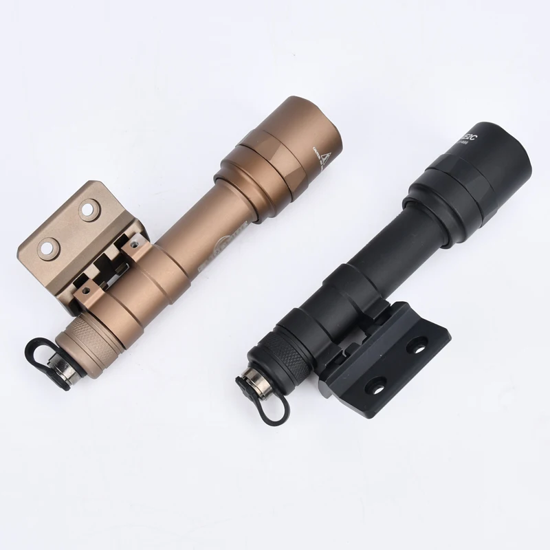 Surefir-linterna táctica para arma de caza, M600, M600U, M300, M300A, luz potente, ajuste de 20MM, montaje de riel MLOK - imagen 4