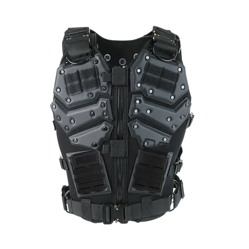 Chaleco táctico de combate para caza, pistola MOLLE de Paintball, Airsoft, fuerzas especiales de caza, protección para entrenamiento al aire libre, CS - imagen 3
