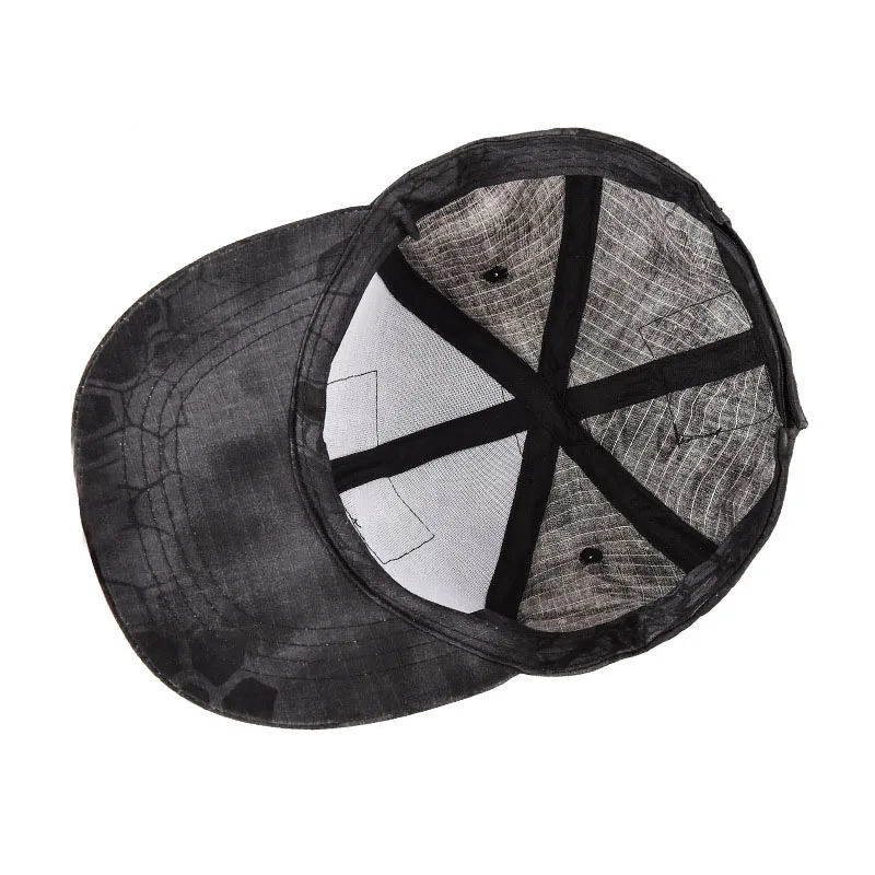 Gorra de béisbol con ventilador táctico para hombre, adiestramiento al aire libre, cp, visera ajustable para senderismo, gorra con lengua de pato - imagen 4
