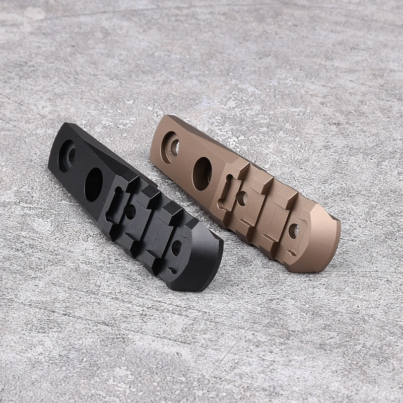 Surefir M300 M600 PLHV2 soporte para linterna compatible con sistema de carril MLOK KEYMOD Base CNC de Metal equipo de caza Airsoft accesorios para juegos de guerra - imagen 4