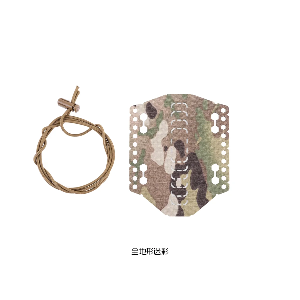 Cubierta protectora, accesorios tácticos de caza, tela decorativa de envoltura ajustable de madera sin rieles - imagen 4