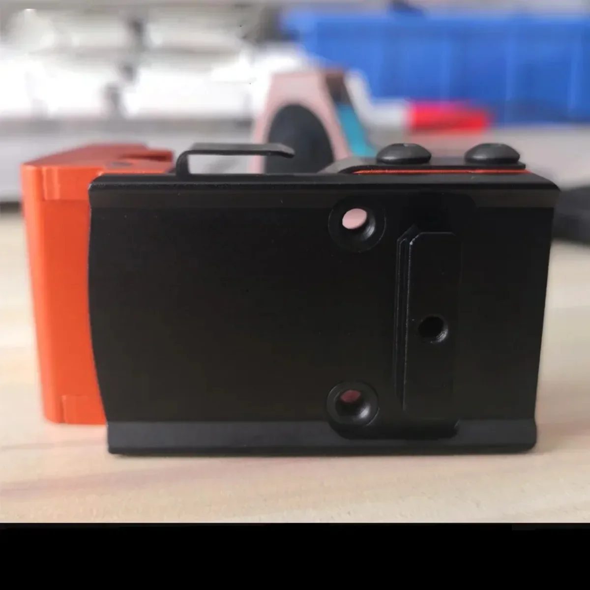 Placa de mira trasera táctica G17, montaje de Base compatible con mira de punto rojo para Tokyo Marui G17 G18C G19 KSC KWA, accesorios para pistola de caza - imagen 2