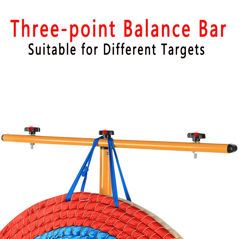 Soporte de objetivo de hierro plegable Adjus para tiro con arco, soportes de objetivo de paja de espuma EVA para práctica de tiro, flechas de arco recurvo compuesto - imagen 4