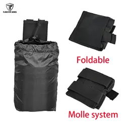 Bolsa de basura MOLLE ultraligera plegable para caza y outdoor