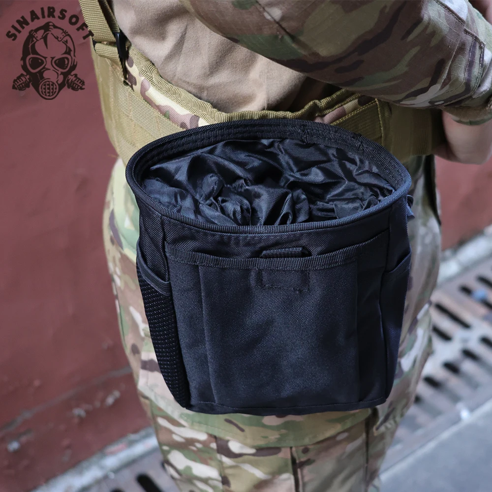 SINAIRSOFT-bolsa táctica Molle para recuperación de caza al aire libre, riñonera EDC para munición Mag - imagen 5